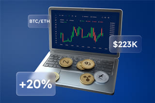 Technology visualisation of an AI automated trading system on NorthBitra